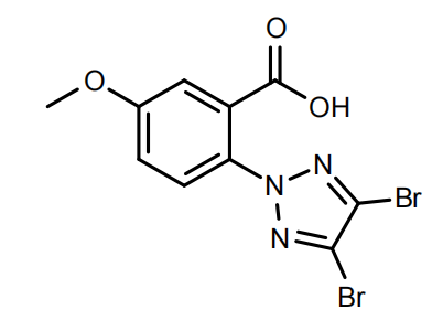 2-(4,5 - 二溴 - 2H-1,2,3 - 三唑 - 2 - 基)-5 - 甲氧基苯甲酸